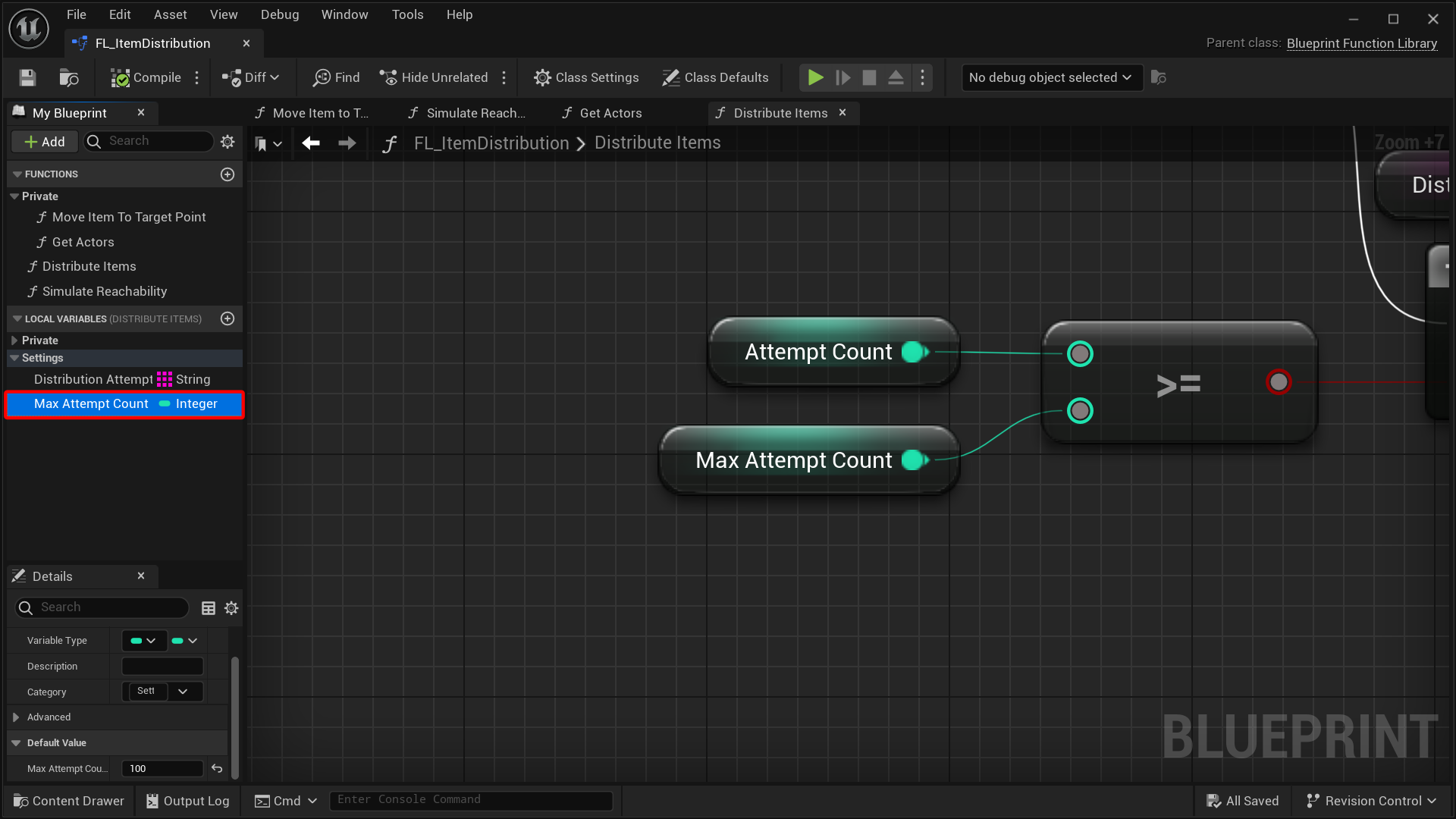 MaxAttempt variable setting